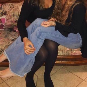 Bundle of bell bottoms and Boots